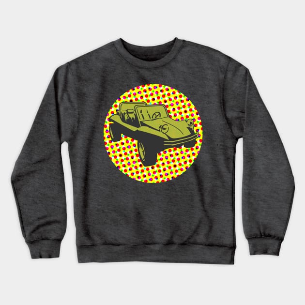 Beach Buggy Psych Out.... Crewneck Sweatshirt by RCDBerlin